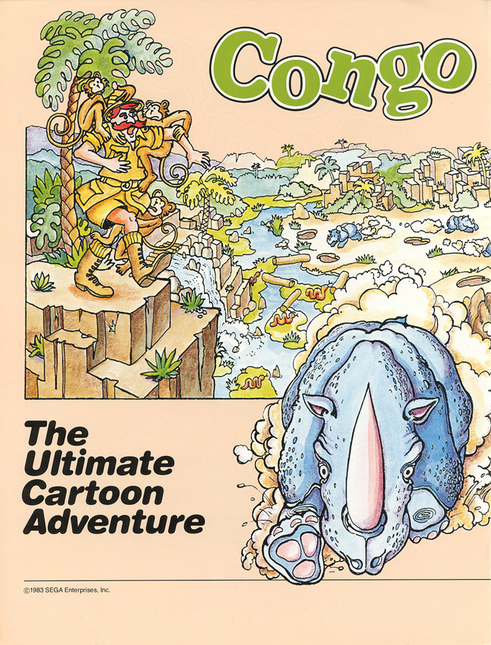 congo bongo arcade